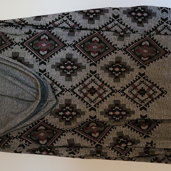 NWT Maurices hooded aztec long sweater - Picture 5 of 5